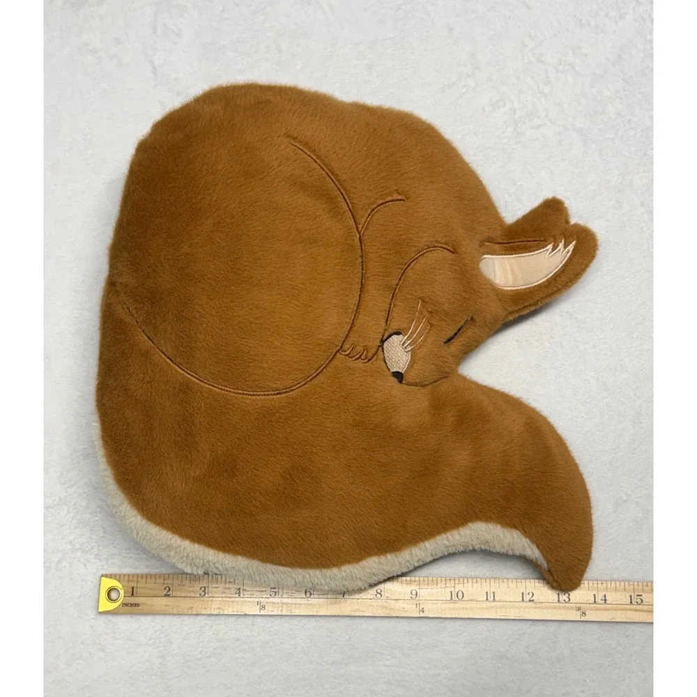 Squirrel Throw Pillow Plush Can Hold Microwave Heat Insert